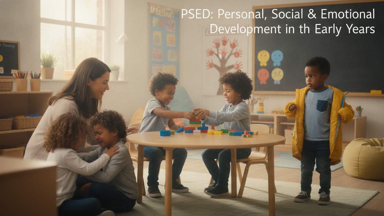 Personal, Social & Emotional Development (PSED) course cover